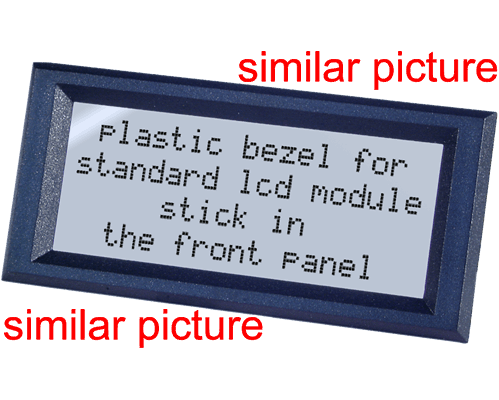 Bezel 92.0x14.8mm (2x24)