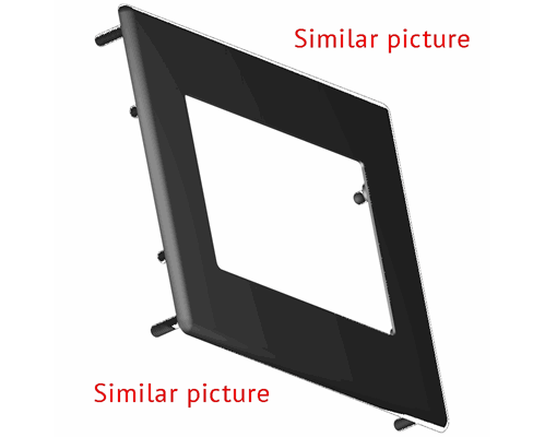 Aluminium bezel 38x131mm EA 0FP240-6SW