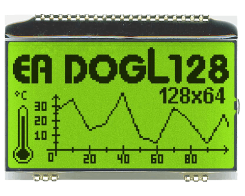 128x64 DOG Graphic Display EA DOGL128L-6