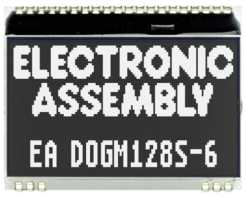 128x64 DOG Graphic Display EA DOGM128S-6