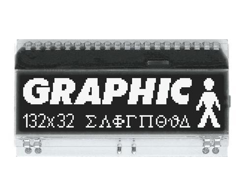132x32 DOG Graphic Display EA DOGM132S-5