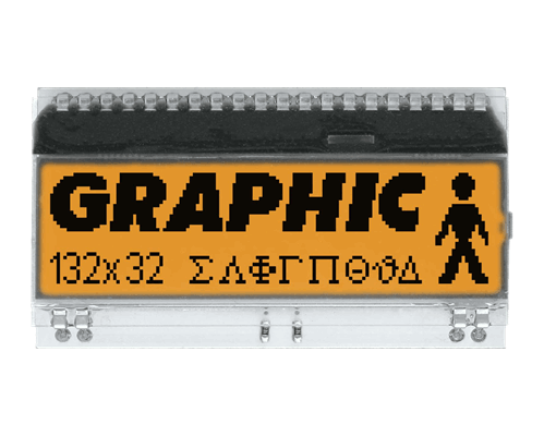 132x32 DOG Graphic Display EA DOGM132W-5