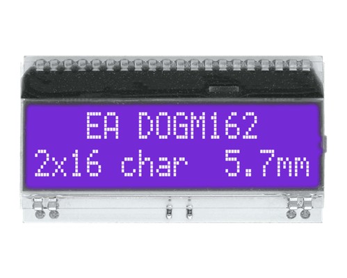 2x16 Character Display EA DOGM162B-A