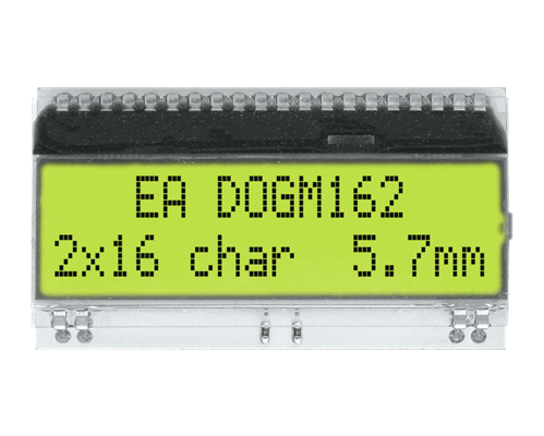 2x16 Character Display EA DOGM162L-A