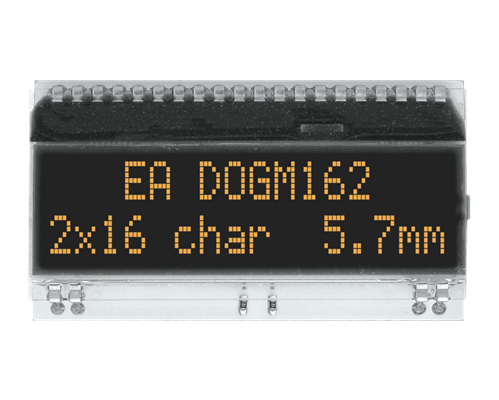 2x16 Character Display EA DOGM162S-A