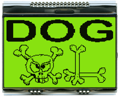 160x104 DOG Graphic Display EA DOGXL160L-7