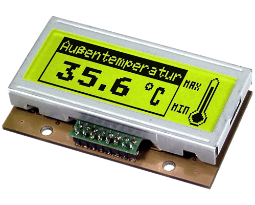 120x32 serial Graphic display EA GE120-5NV24