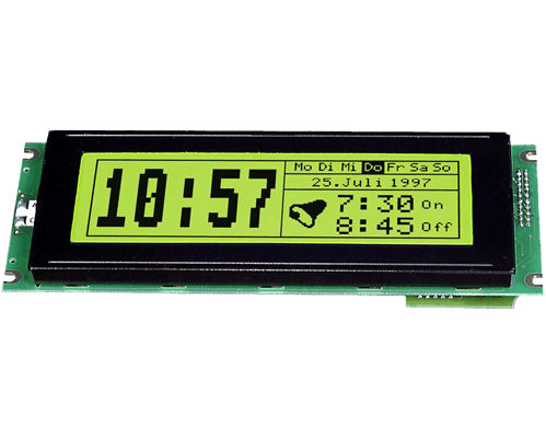 240x64 serial Graphic display EA GE240-6KV24