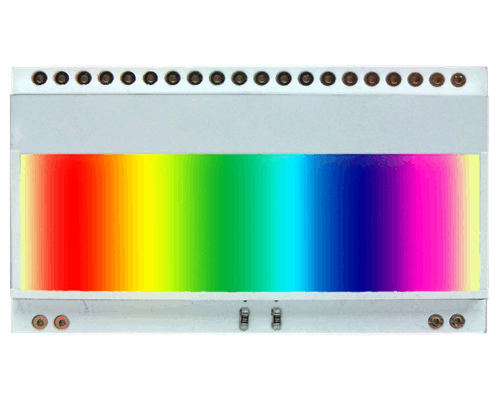 EA LED55x31-RGB LED backlight (3 colours RGB) for EA DOGM018,162,163,132