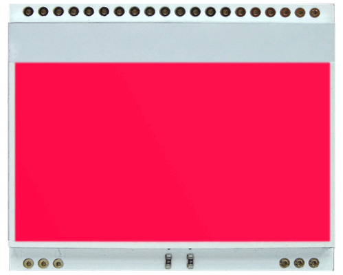 EA LED55X46-R LED backlit RED for EA DOGM128-6 