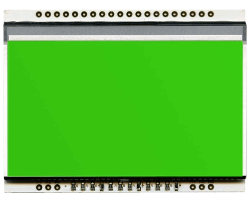 EA LED68X51-E LED backlit PURE GREEN unit for EA DOGL128-6