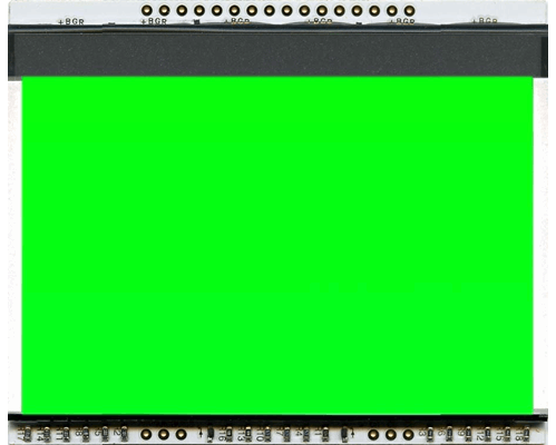 EA LED78X64-E LED backlit unit PURE GREEN for EA DOGXL160-