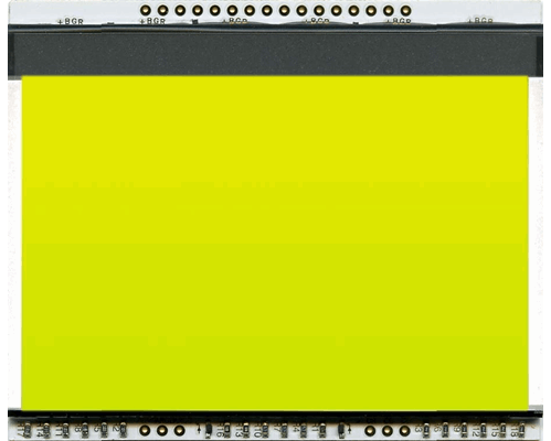 EA LED78X64-G LED backlit unit YELLOW/GREEN for EA DOGXL160-7