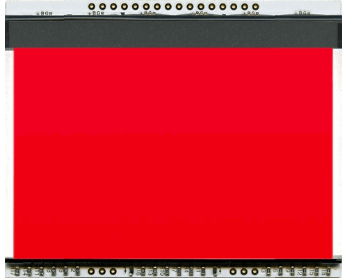 EA LED78X64-R LED backlit unit RED for EA DOGXL160-7