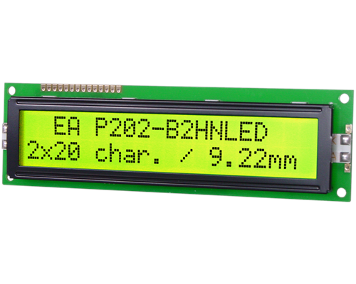 2x20 Character Display EA P202-B2HNLED