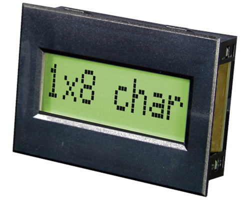 1x8 Serial text Display EA SER081-92NLED