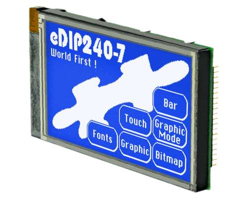 4.2" eDIP Intelligent Graphic Display EA EDIP240B-7LW