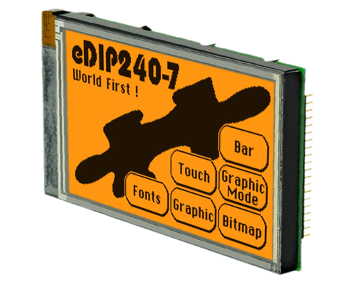 4.2" eDIP Intelligent Graphic Display EA EDIP240J-7LA