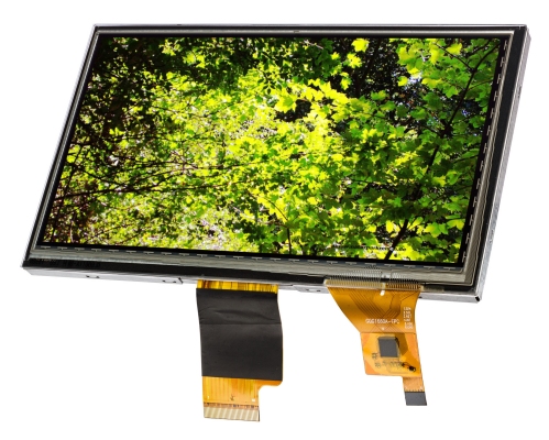 7.0"  EA R1024X-70BLWTS 1024x600 IPS Graphic Display with PCAP touch