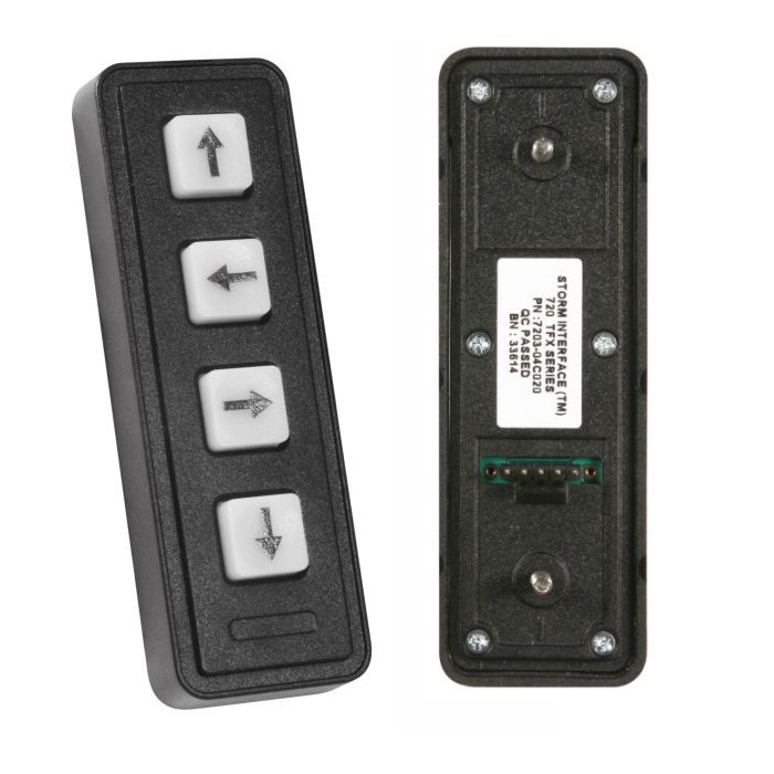 Storm 720TFX Keypad 1x4 keypad 7203-04C020