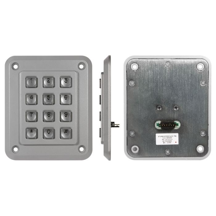 Storm Vandal resistant metal 3x4 keypad 1K12T10