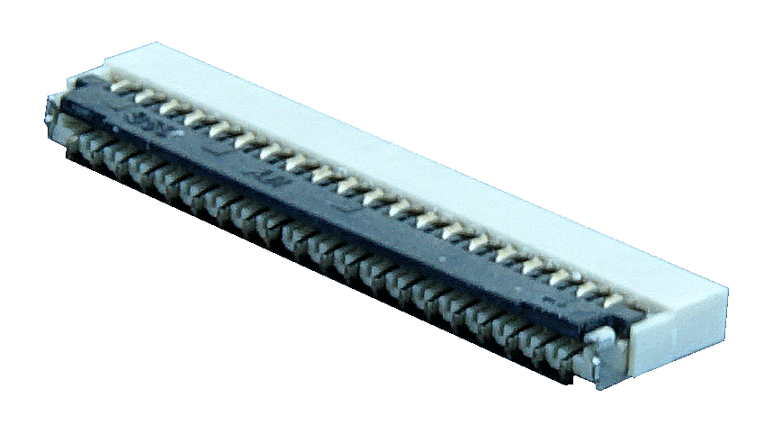 ZIF connector 39pin 0.3mm pitch