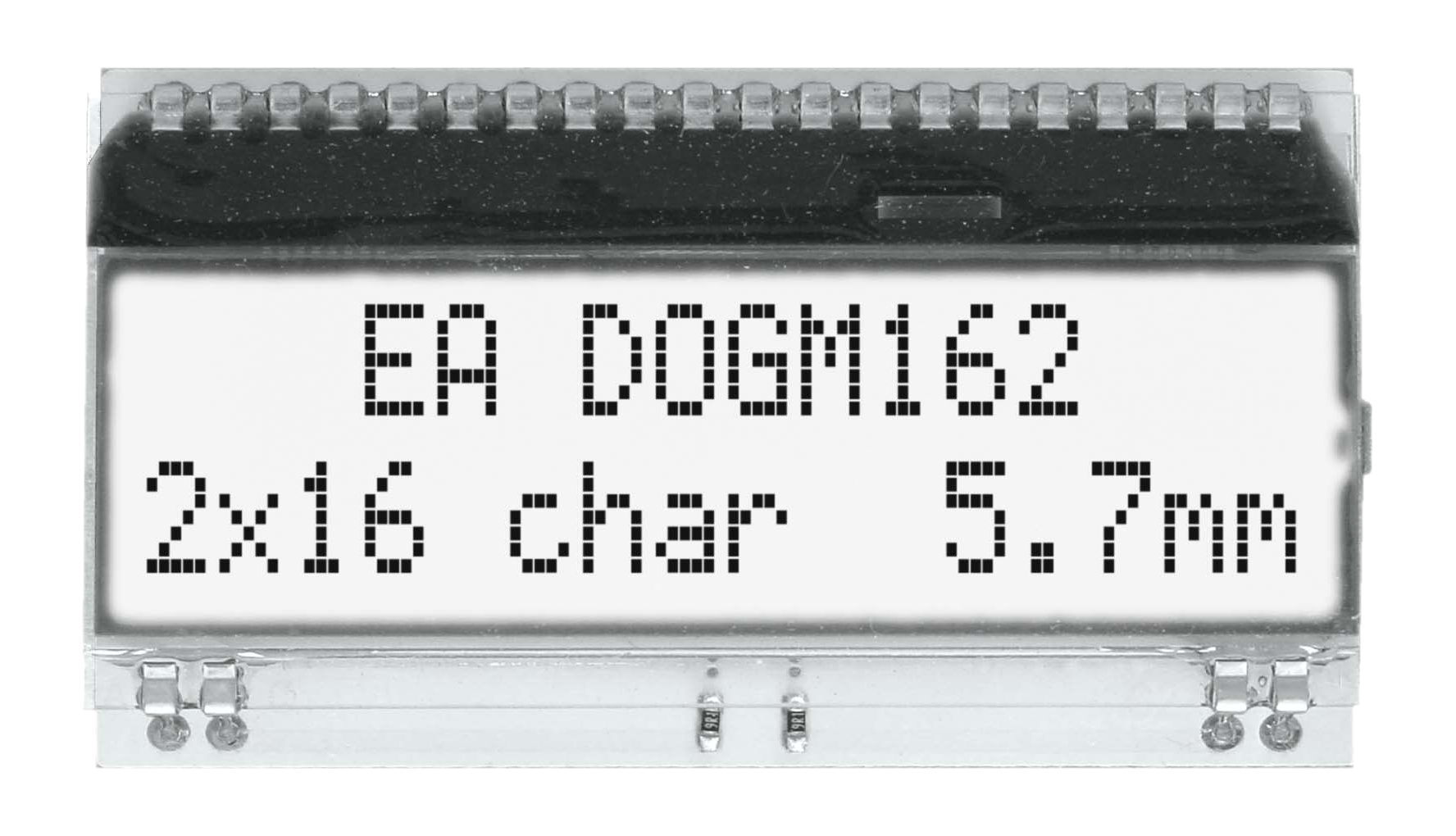 2x16 Character Display EA DOGM162W-A