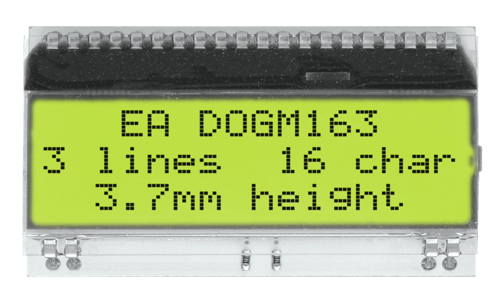 3x16 Character Display EA DOGM163E-A