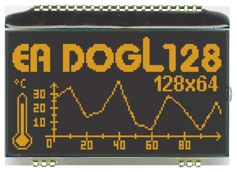 128x64 DOG Graphic Display EA DOGL128S-6