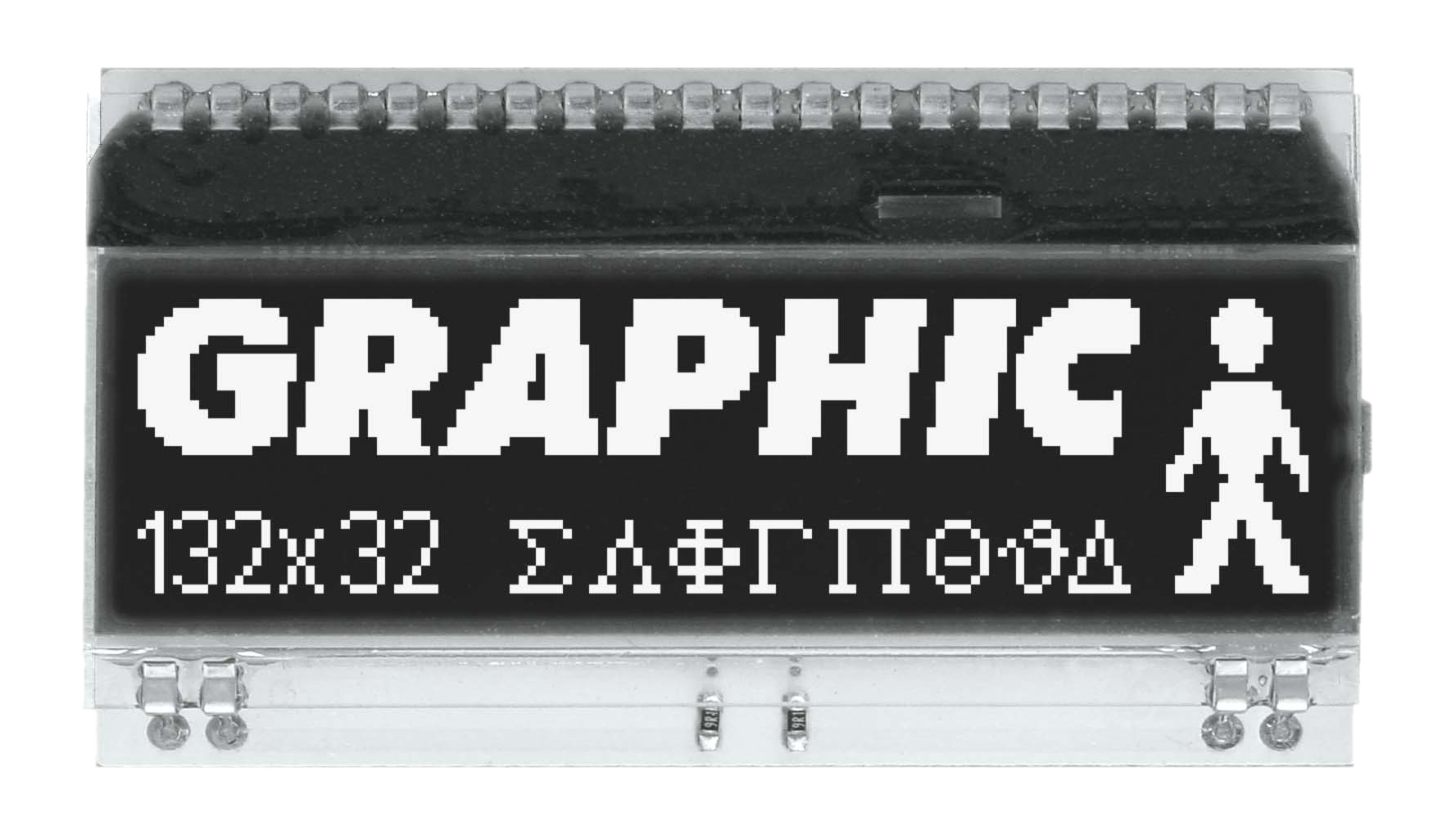 132x32 DOG Graphic Display EA DOGM132S-5