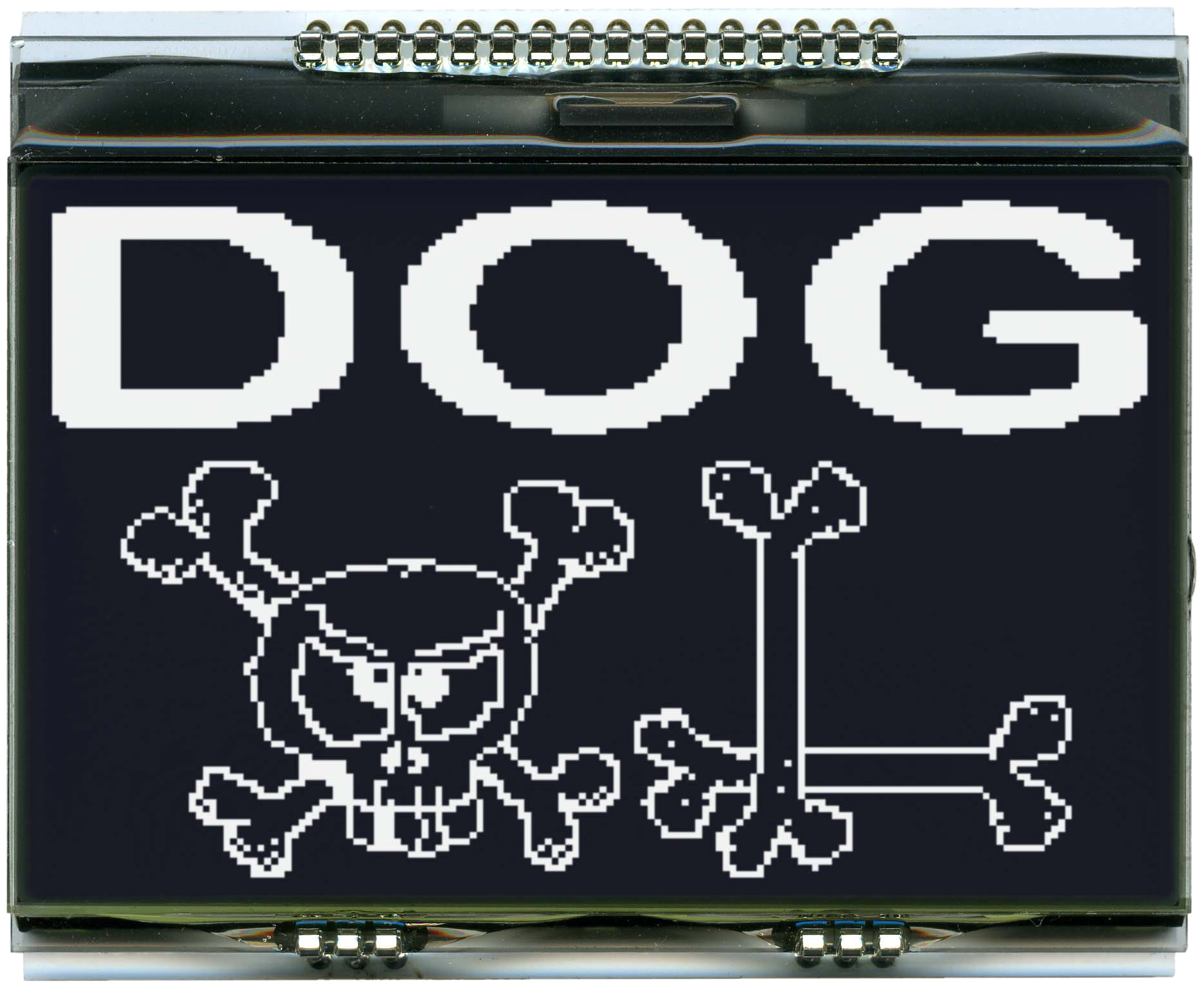 160x104 DOG Graphic Display EA DOGXL160S-7