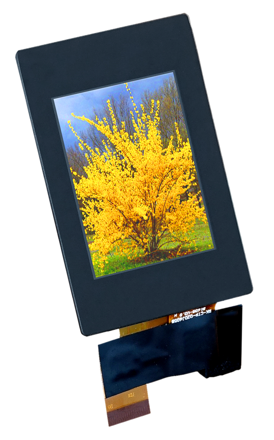 2.0" 320x240 EA TFT020-23AITC TFT-IPS Graphic Display with PCAP touch screen