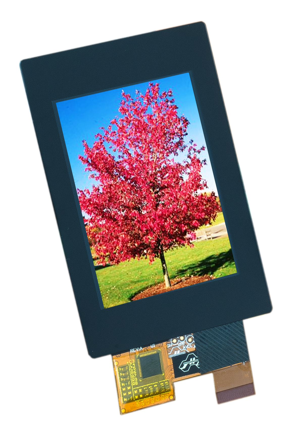 2.8" 320x240 EA TFT028-23AITC TFT-IPS Graphic Display with PCAP touch screen