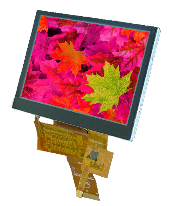 4.3" EA TFT043-42ATS 480x272 TFT Graphic Display with PCAP touch screen