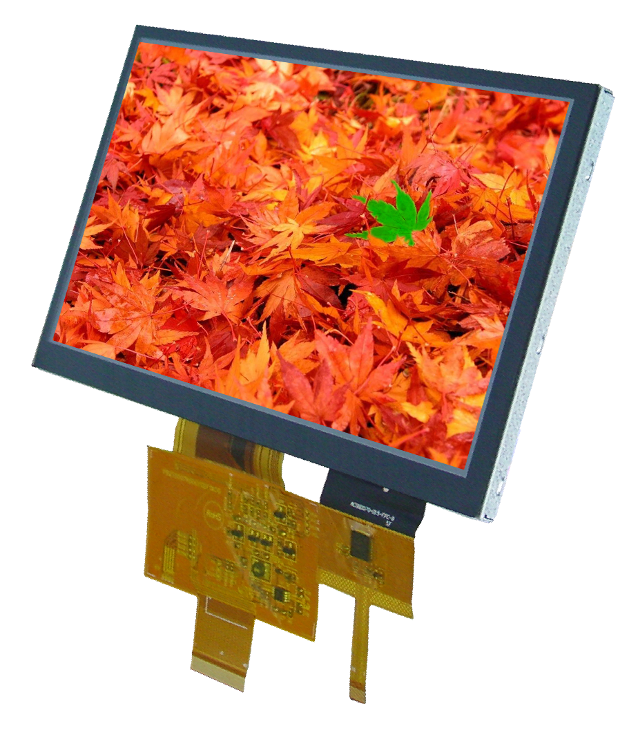 7.0" EA TFT070-84ATS 800x480 TFT Graphic Display with PCAP touch screen