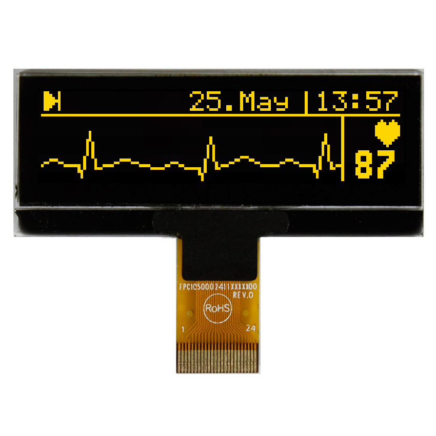 EA W128032-XALG 128x32 mini OLED 2.2" Graphic Display with I2C, SPI