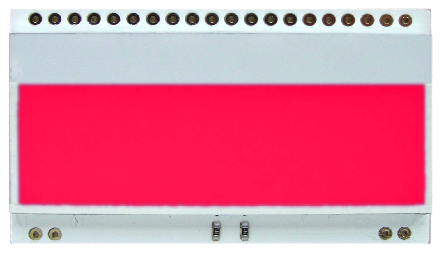 EA LED55x31-R LED backlit RED for EA DOGM018,162,163,132