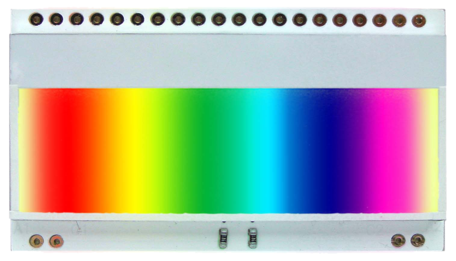 EA LED55x31-RGB LED backlight (3 colours RGB) for EA DOGM018,162,163,132