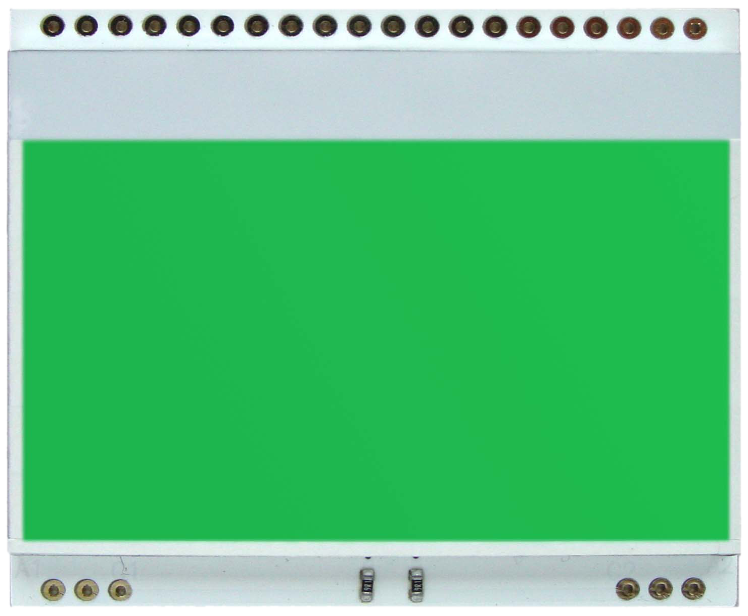 EA LED55X46-E LED backlit PURE GREEN for EA DOGM128-6