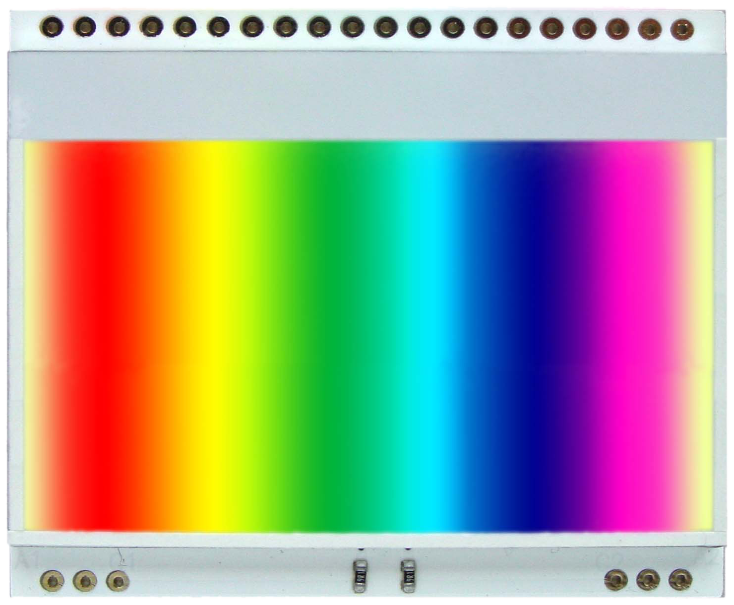 EA LED55X46-RGB LED backlight (3 colours RGB) for EA DOGM128-6