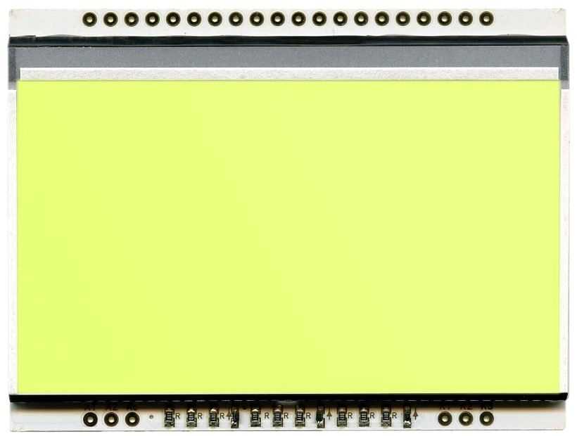 EA LED68X51-G LED backlit YELLOW/GREEN unit for EA DOGL128-6