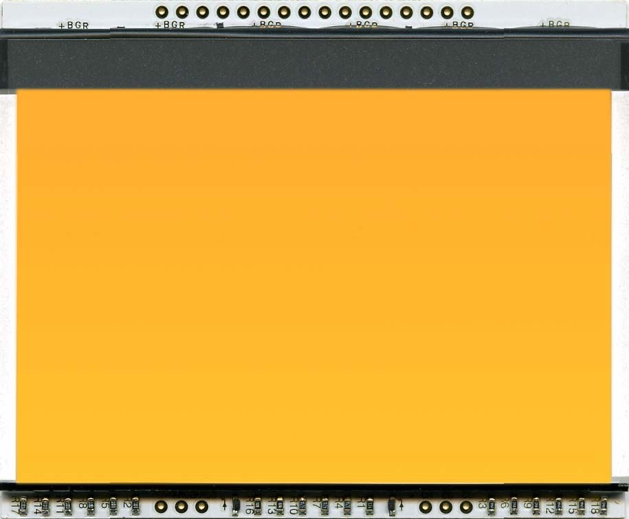 EA LED78X64-A LED backlit unit AMBER for EA DOGXL160-7