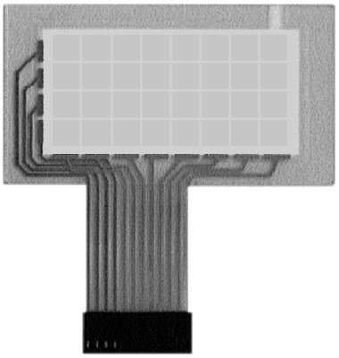 EA TOUCH8X4-A for EA KIT128 and EA KIT160