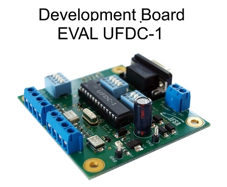 EVAL UFDC-1 Evaluation board with RS232 Interface 